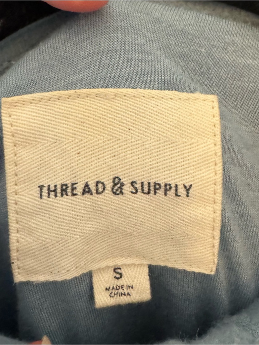 Thread & Supply Blue Jacket Top - Light Blue - Picture 3 of 4